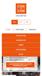 Mobile Screenshot of com2com.be